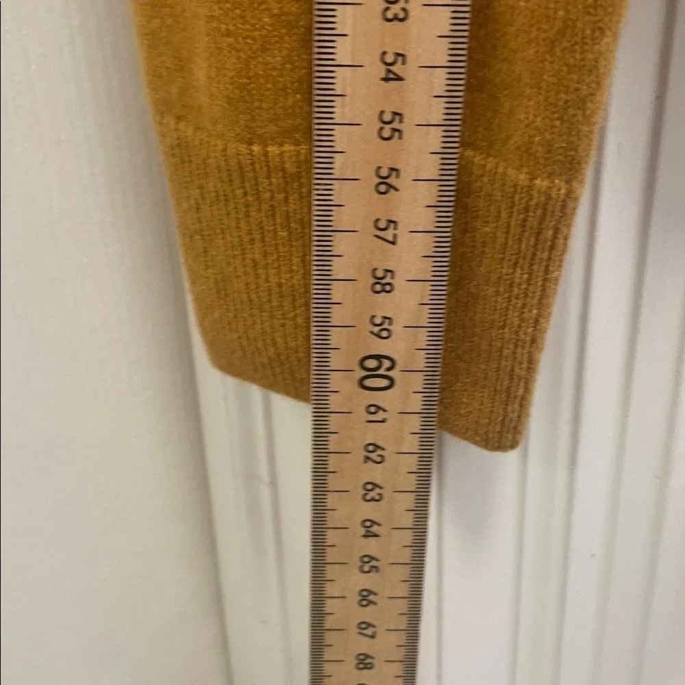 Uniqlo - Cashmere Long Sleeve Sweater Shirt - Golden - S - Picture 8 of 10